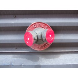 Adjustable break cap for fire department (siamese) connection, 2.5 inch, for any hose thread