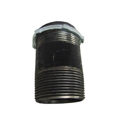 Threaded fitting for horizontal reel