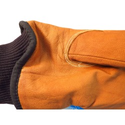 Winter glove cowhide palm, thinsulate insulation