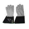Cut-resistant goatskin gloves for TIG and MIG welding, with Kevlar lining