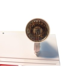 Unité d'éclairage combinée «Sortie» d'urgence avec 2 phares.