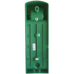 Wall holder for Cederroth emergency eye wash solution (500 ml).