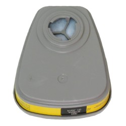 Cartouche contre vapeurs organiques & gaz acides de 3M, compatible avec masques de protection respiratoire séries 6000 & 7500.
