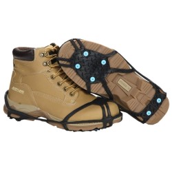 Traction aids for shoes.