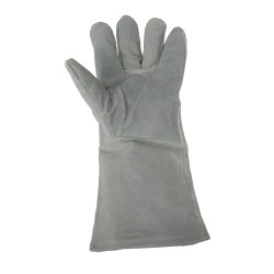 Gant de soudure Endura® de niveau 2 en croûte de cuir de vache d'une longueur de 18 po. Taille large unique, vendu à la paire.