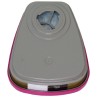 Cartouche combinée P100 de 3M pour vapeurs organiques, gaz acides & multi-gaz, pour protection respiratoire séries 6000 & 7500