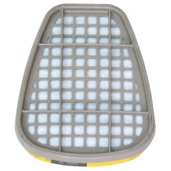 Cartouche contre vapeurs organiques & gaz acides de 3M, compatible avec masques de protection respiratoire séries 6000 & 7500.