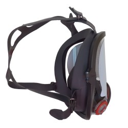 3M 6000 series NIOSH approved full facepiece. Lightweight and comfortable. Filter & cartridge not included. Small.