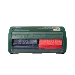 "Salvequick" adhesive bandage dispenser by Cederroth, with 85 bandages included.