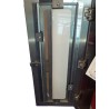 Semi-recessed built-in stainless steel cabinet for 10 lbs powder fire extinguishers. Great for food industry.