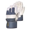 Winter glove cowhide palm, thinsulate insulation