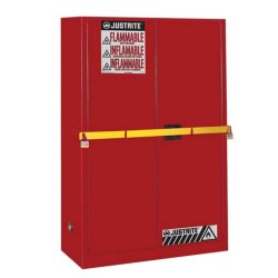 Armoire haute sécurité de 45 gallons (171 L) pour liquides combustibles, certifiée FM, NFPA et OSHA.