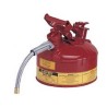 Bidon d'acier pour liquides inflammables, type 2, 1 gallon, approuvé FM, UL, OHSA.