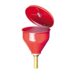 Safety drum funnels 32 in., whit flame arrestor.