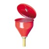 Safety drum funnels 32 in., whit flame arrestor.