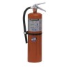 Portable fire extinguisher with Purple K 10 lbs, type BC, ULC 80BC, with wall hook
