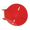 24-inch circular hose reel, for 150 ft rack fire hoses or 100 ft single-jacket hoses.