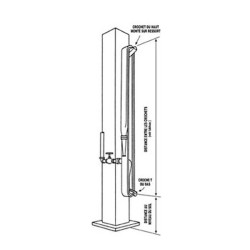 Taraton anchor system for fire hoses