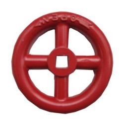 Hand wheel for fire hose valve of 7/16 in.