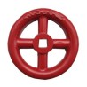 Hand wheel for fire hose valve of 7/16 in.