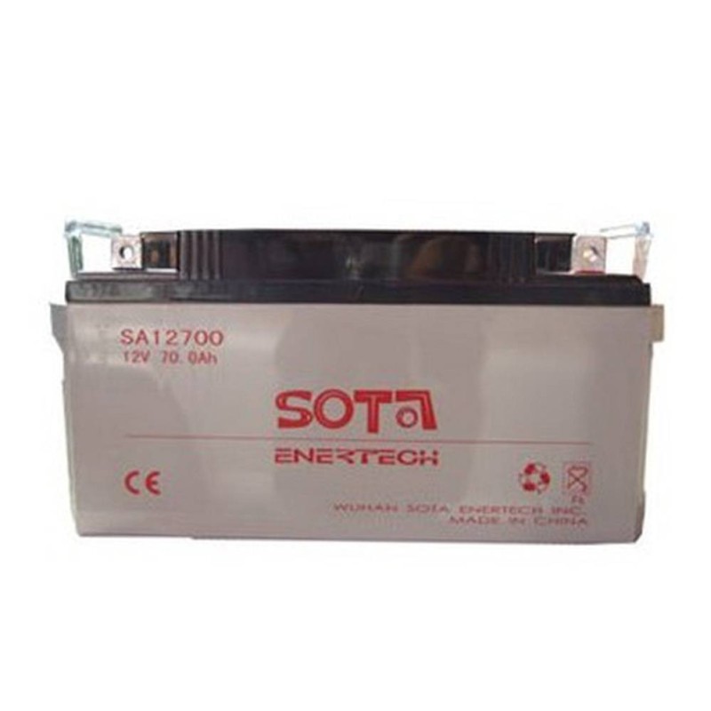 Batterie 12 V 75 Ah 840 W pour unité d'éclairage d'urgence