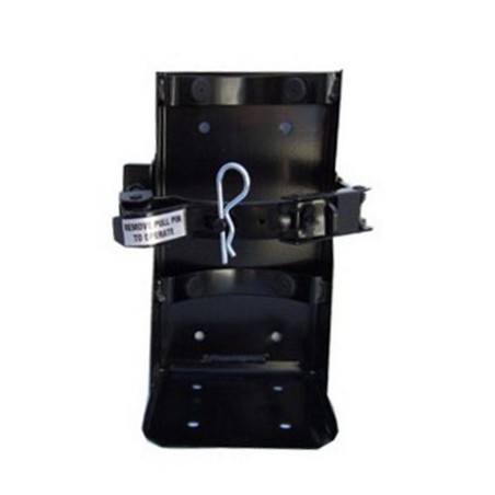 Vehicle hanger for extinguishers of diameter 8 to 8.25 in