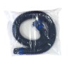 3M S-series length adjusting polyurethane tangle-free breathing tube. Its length vary between 525 and 850 mm. Sold individually.