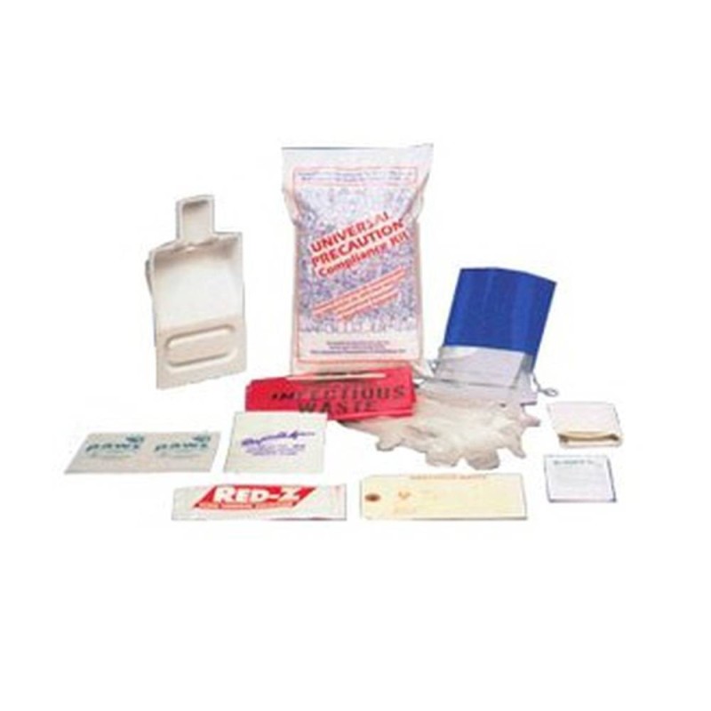 Body fluids clean-up kit.