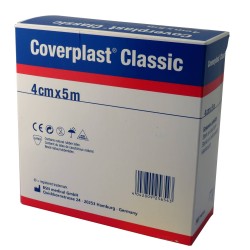 Elastic fabric bandage roll, 4 cm x 5 m (1.5 in x 16 ft), to cut as needed.