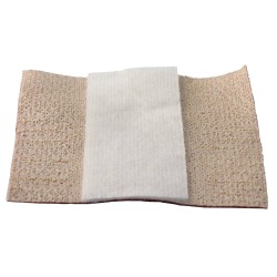 Elastic fabric bandage roll, 4 cm x 5 m (1.5 in x 16 ft), to cut as needed.