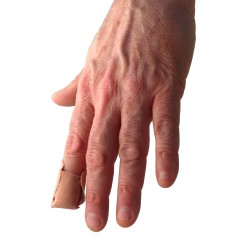 Pansements en tissu élastique pour bouts des doigts, grands, 4.4 x 7.5 cm (1.75 x 3 po), 100/bte.