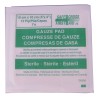 Sterile gauze pads, 4 x 4 in, 100/box.