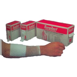 Surgilast tubular elastic bandage, latex-free, size 5 (small - head, shoulder, thigh).