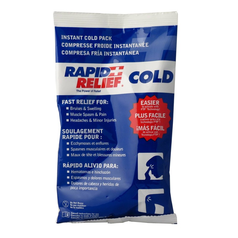 Instant cold pack, 6 x 10 in.