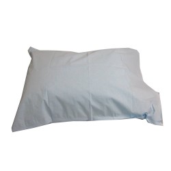 Disposable tissue pillowcases with polyester backing, 25/pkg.