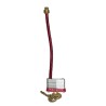 Circuit breaker switch padlock with flexi-cable that provides the flexibility to lock out in tight space.