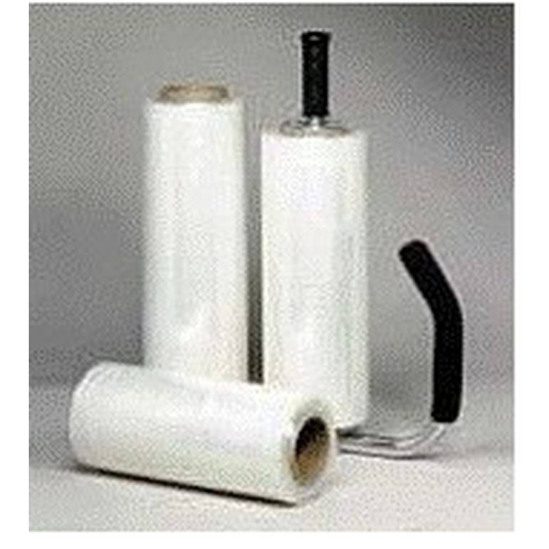 Manual dispenser for plastic wrap 14 in to 18 in.