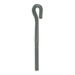 3/8" threaded rod with hook, 6-3/4" long