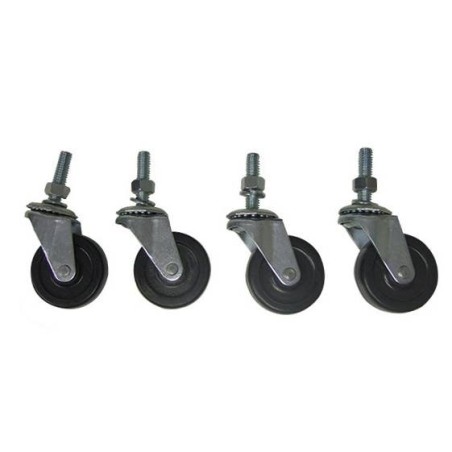 Roulettes pour écran de soudure portable (4 roulettes)