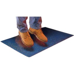 Anti-fatigue black carpet  Comfort-King Supreme, 1/2 in, made of 100% black Zedlan foam