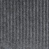 Entrance carpet Needsle Rib charcoal. 