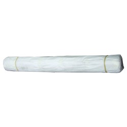 High density white fireproof polyethylene 6 mils thick sheet roll. Ideal for fixing containment area for abatement. 12'x100'