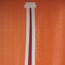 Ensemble de fermeture éclair d’une longueur de 7' (2.1 m) chacune pour zone de confinement. Permet les allers & l'étanchéité