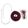 Set of 2 7'(2.1 m) long zipper to seal the entrance of containment area without limiting the flow. Set includes hooks & knife