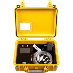 Portable differential pressure monitor with an accuracy within 3% of full scale. Ideal for abatement