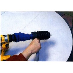 D-CAPTURE universal dust capture adaptor for drills (2.5 cm diameter). Ideal for decontamination work & sampling duties.