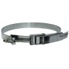 Hose clamp of a diameter of 12 in designed for HEPA-AIRE and BULLDOG filtration systems