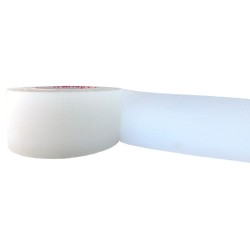 Ruban adhésif Transpore hypoallergénique et respirant. Dimensions : 1 po x 30 pi (2,5 cm x 9 m)