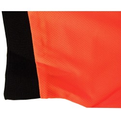 Chandail de signalisation orange de style Polo, CSA Z96-09, classe 2 niveau 2