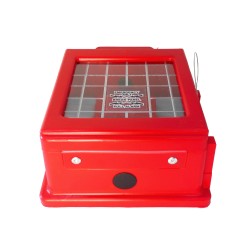 Couvercle par CATO en polyéthylène avec instructions en anglais seulement pour station manuelle encastrée